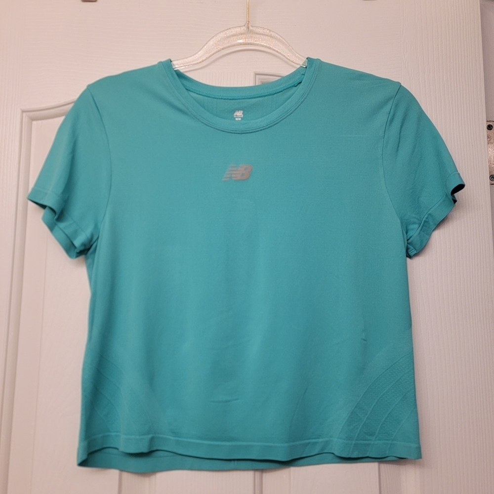 New Balance Women's Teal Athletic Top
